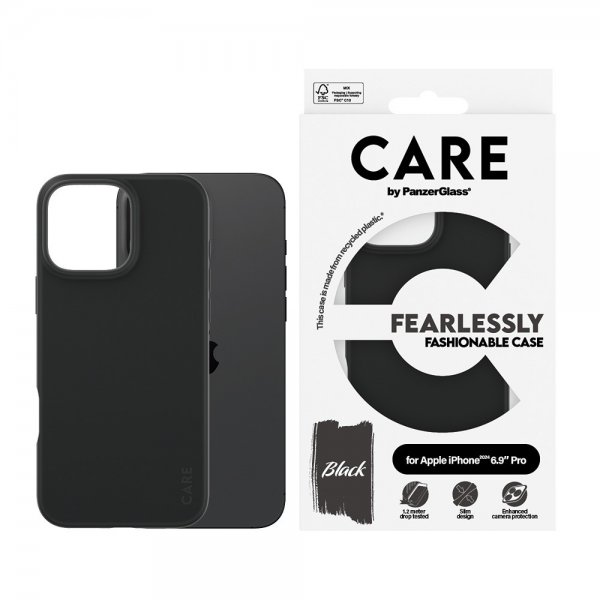 CARE by PanzerGlass iPhone 16 Pro Max Cover Fashionable Sort