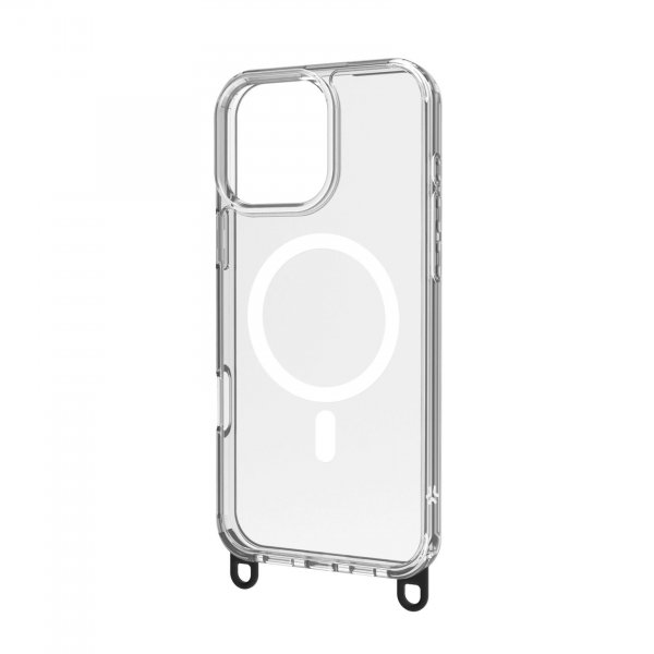 Celly iPhone 16 Pro Max Cover Freedom Necklace MagSafe Transparent