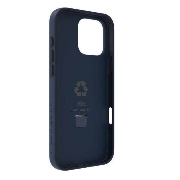 dbramante1928 iPhone 16 Pro Max Cover Iceland Ultra D3O MagSafe Kickstand Blå