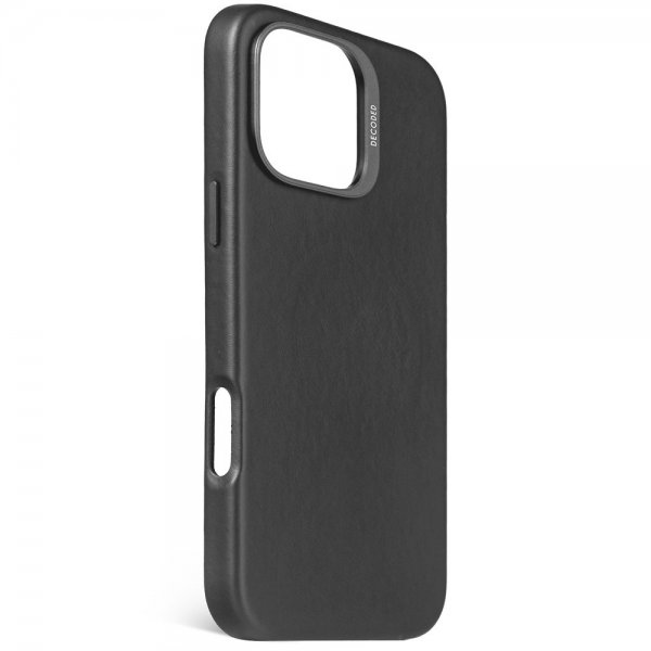 Decoded iPhone 16 Pro Max Skal Læder Backcover Sort