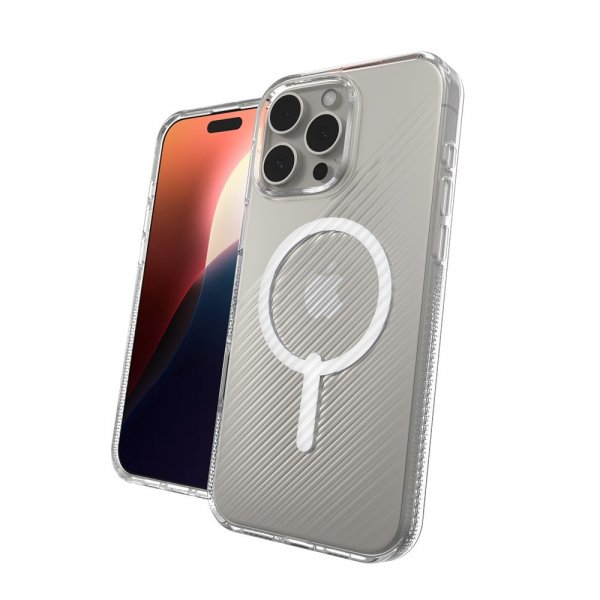 ZAGG iPhone 16 Pro Max Cover Luxe Snap Transparent