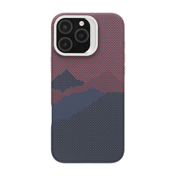 iPhone 16 Pro Max Cover Udklappeligt Stativ MagSafe Rød