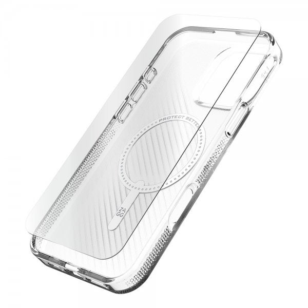 ZAGG iPhone 16 Pro Max Cover med Skærmbeskyttelse Luxe Snap & Glass
