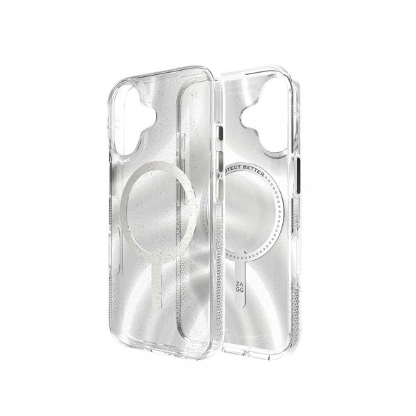 ZAGG iPhone 16 Pro Max Cover Milan Snap Swirl Glitter