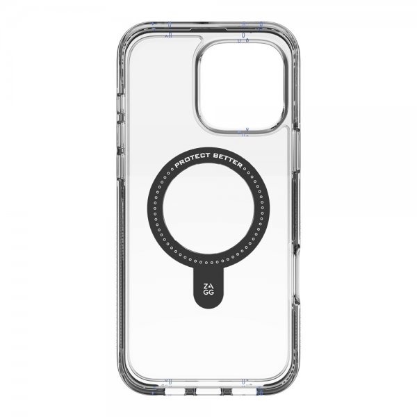 ZAGG iPhone 16 Pro Max Cover Santa Cruz Snap Ring Stand Sort