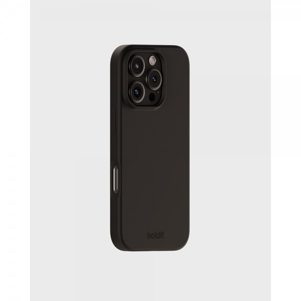 holdit iPhone 16 Pro Max Cover Silikone Sort