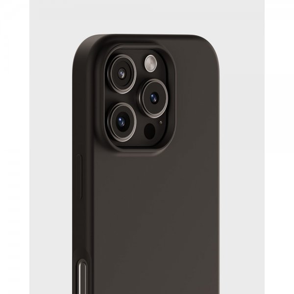 holdit iPhone 16 Pro Max Cover Silikone Sort