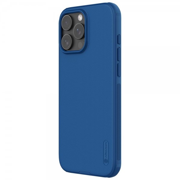 Nillkin iPhone 16 Pro Max Cover Super Frosted Shield Pro MagSafe Blå