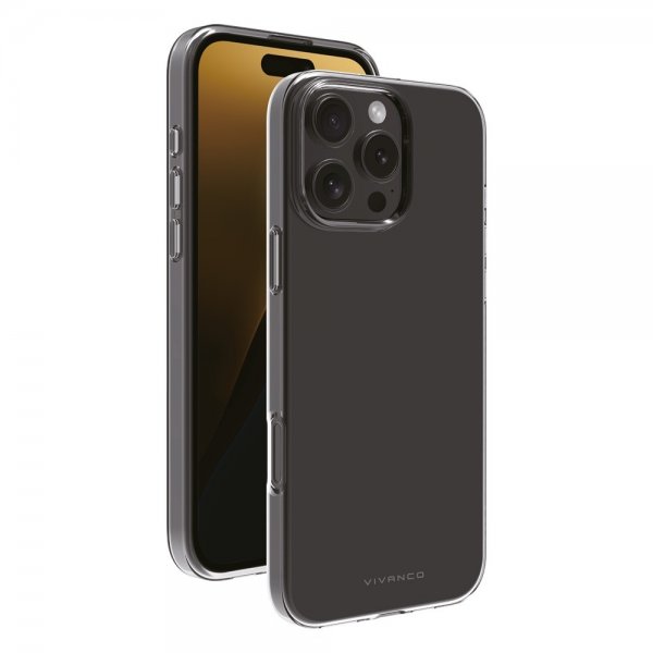 Vivanco iPhone 16 Pro Max Cover Super Slim Transparent