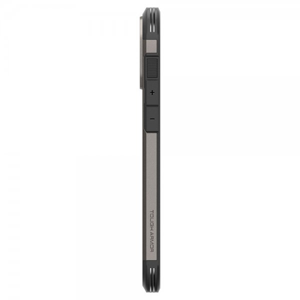 Spigen iPhone 16 Pro Max Cover Tough Armor MagFit Gunmetal