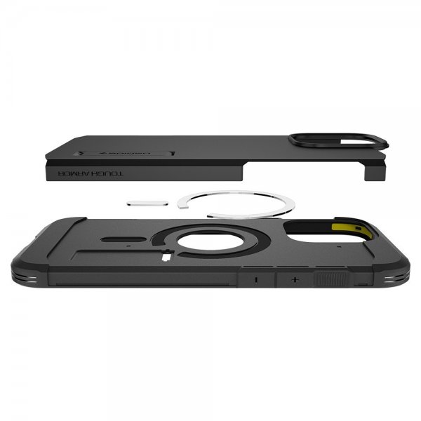 Spigen iPhone 16 Pro Max Cover Tough Armor MagFit Sort