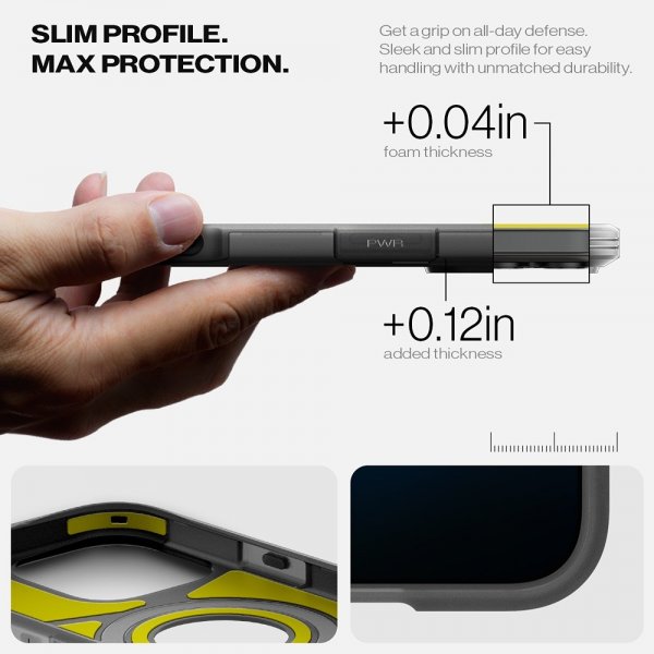 Spigen iPhone 16 Pro Max Cover Tough Armor T MagFit Frost Black