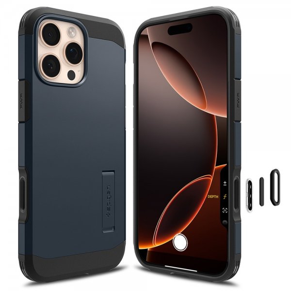 Spigen iPhone 16 Pro Max Cover Tough Armor T MagFit Metal Slate