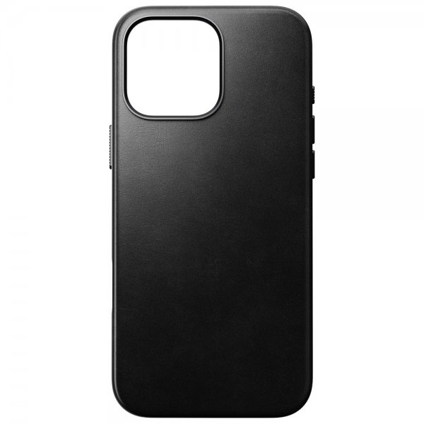 Nomad iPhone 16 Pro Max Cover Traditional Leather Case Horween Sort