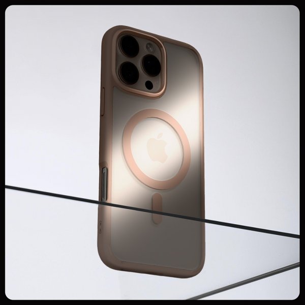 Spigen iPhone 16 Pro Max Cover Ultra Hybrid MagFit Rose Titanium