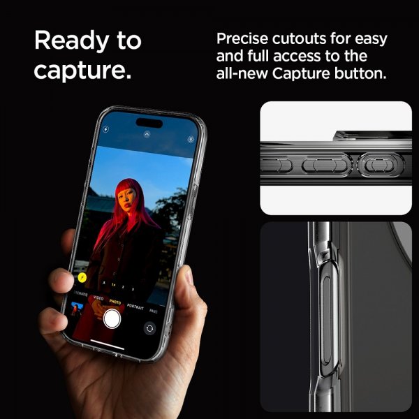 Spigen iPhone 16 Pro Max Cover Ultra Hybrid MagFit Hvid