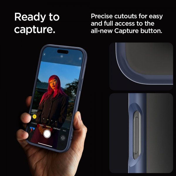 Spigen iPhone 16 Pro Max Cover Ultra Hybrid Navy Blue