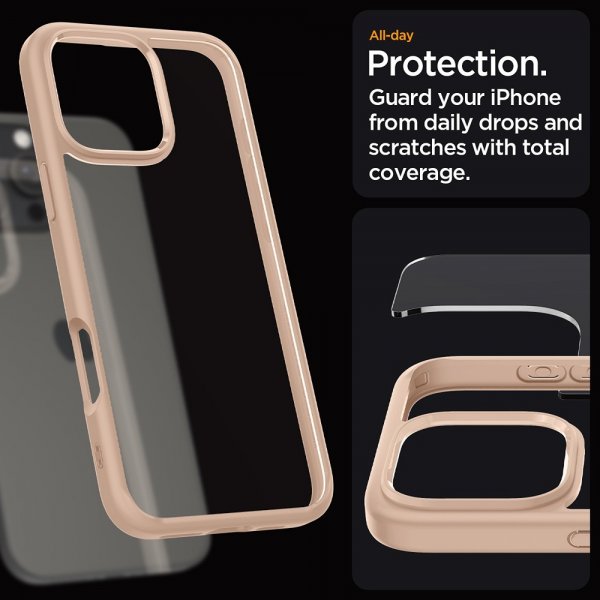 Spigen iPhone 16 Pro Max Cover Ultra Hybrid Rose Titanium