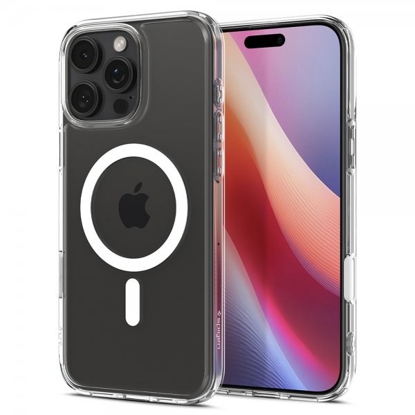 Spigen iPhone 16 Pro Max Cover Ultra Hybrid T MagFit Clear White