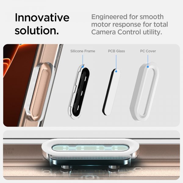 Spigen iPhone 16 Pro Max Cover Ultra Hybrid T MagFit Clear White