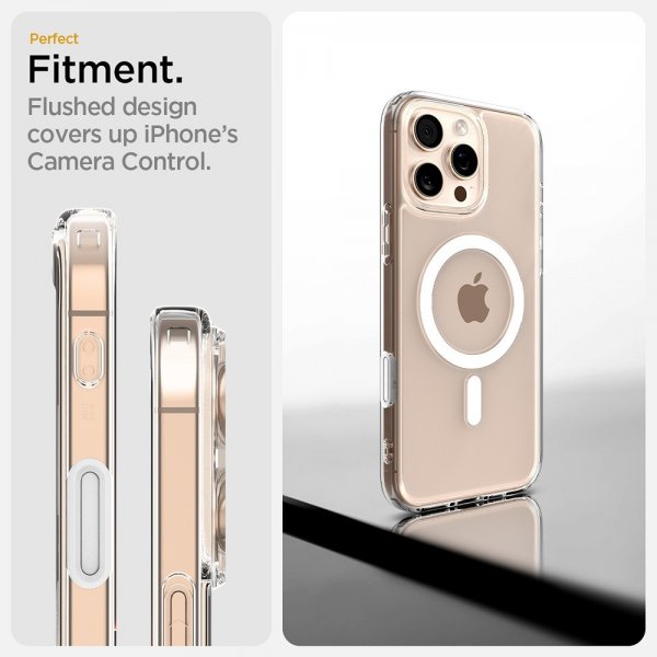 Spigen iPhone 16 Pro Max Cover Ultra Hybrid T MagFit Clear White