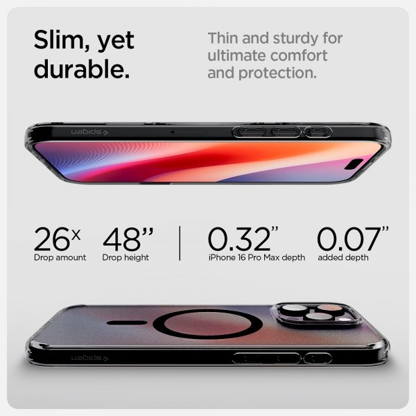 Spigen iPhone 16 Pro Max Cover Ultra Hybrid T MagFit Frost Black