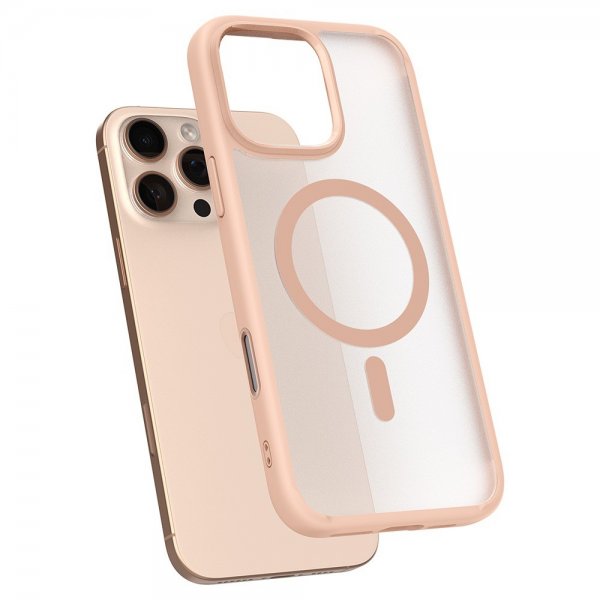 Spigen iPhone 16 Pro Max Cover Ultra Hybrid T MagFit Frost Rose Titanium