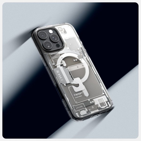 Spigen iPhone 16 Pro Max Cover Ultra Hybrid Zero One MagFit Natural Titanium