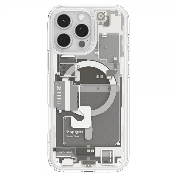 Spigen iPhone 16 Pro Max Cover Ultra Hybrid Zero One MagFit Natural Titanium