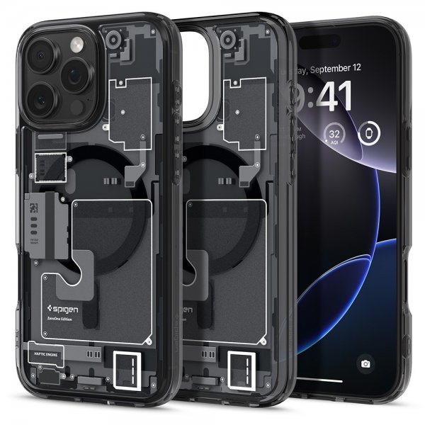 Spigen iPhone 16 Pro Max Cover Ultra Hybrid Zero One MagFit Sort
