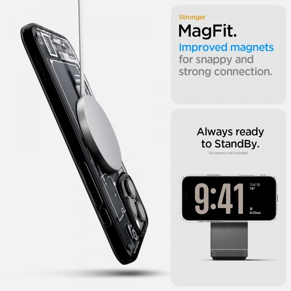 Spigen iPhone 16 Pro Max Cover Ultra Hybrid Zero One MagFit Sort