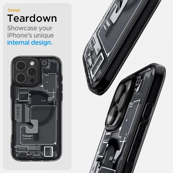 Spigen iPhone 16 Pro Max Cover Ultra Hybrid Zero One MagFit Sort