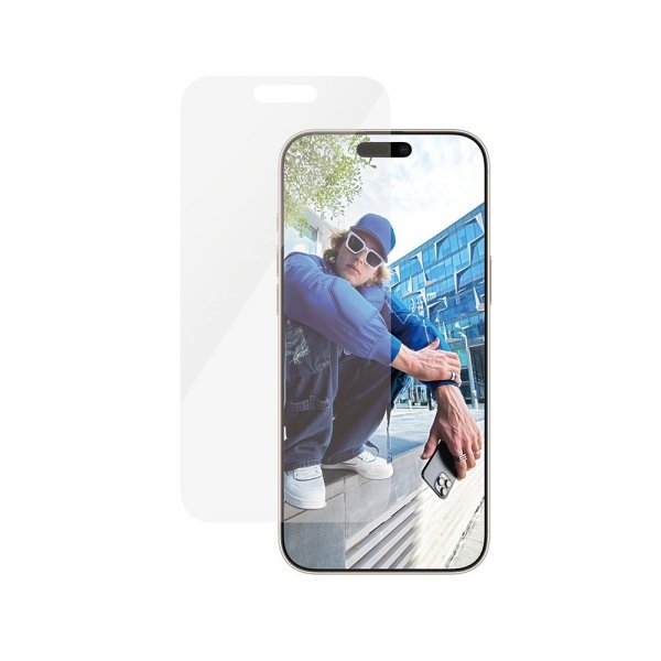 PanzerGlass iPhone 16 Pro Max Skærmbeskyttelse Classic Fit EasyAligner