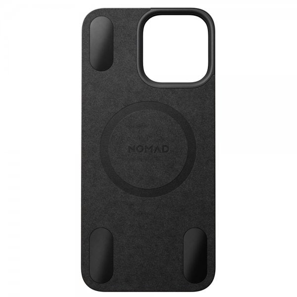 Nomad iPhone 16 Pro Max Skin Magnetisk Læder Bagside Sort
