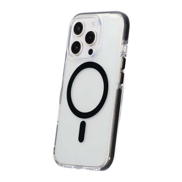 iPhone 16 Pro Cover Stødsikkert MagSafe Sort