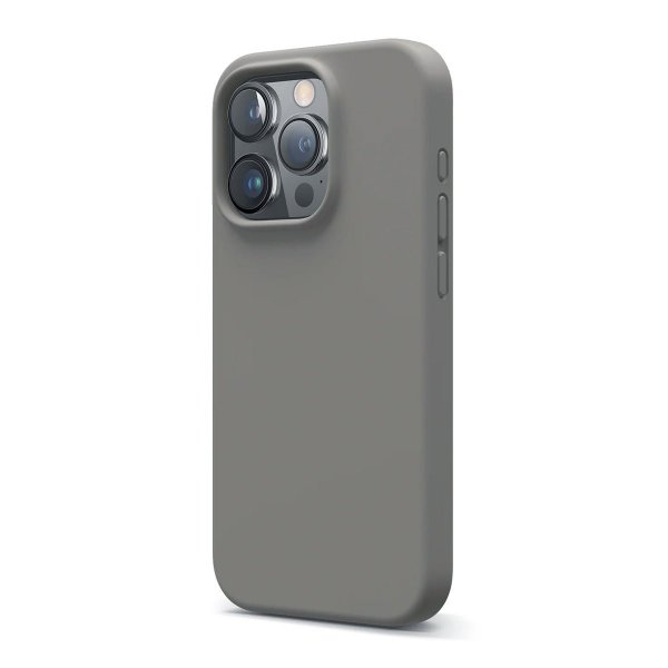 Rvelon iPhone 16 Pro Cover Silikone Grå