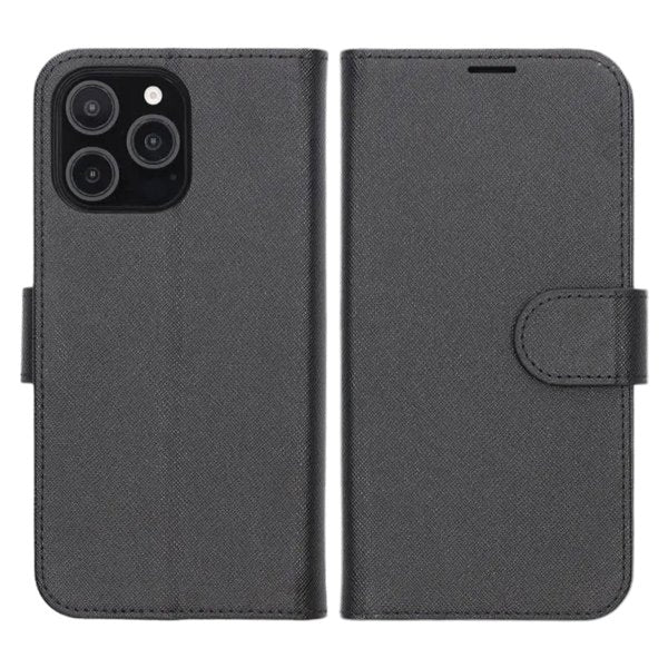 iPhone 16 Pro Cover med Stativ Sort