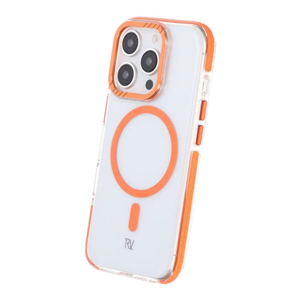 Rvelon iPhone 16 Pro Cover TPU MagSafe Orange