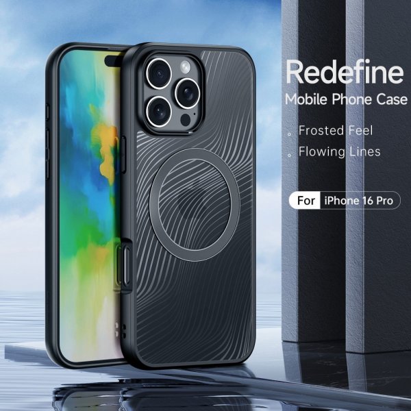 Dux Ducis iPhone 16 Pro Cover Aimo Series MagSafe Sort
