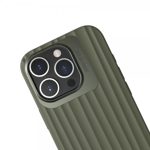 Nudient iPhone 16 Pro Cover Bold MagSafe Olive Green