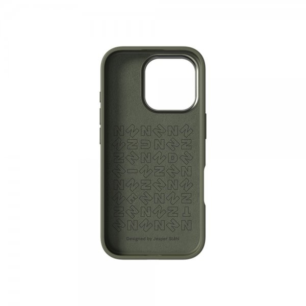 Nudient iPhone 16 Pro Cover Bold MagSafe Olive Green