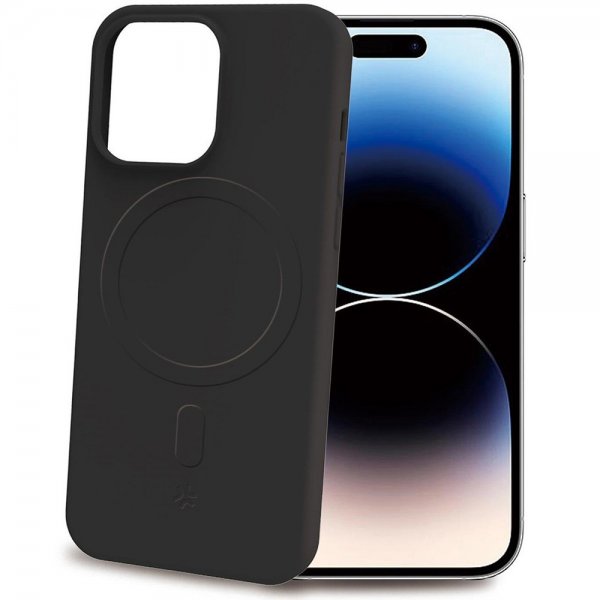 Celly iPhone 16 Pro Cover CROMOMAG Sort