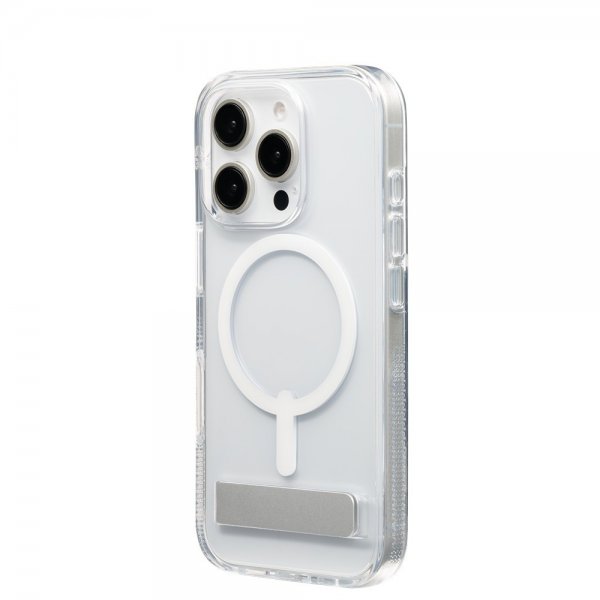 ZAGG iPhone 16 Pro Cover Crystal Palace Snap Kickstand Transparent