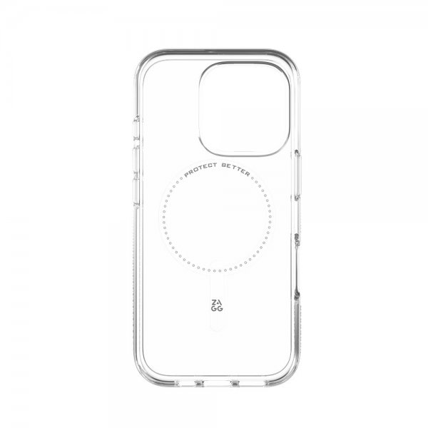 ZAGG iPhone 16 Pro Cover Crystal Palace Snap Transparent