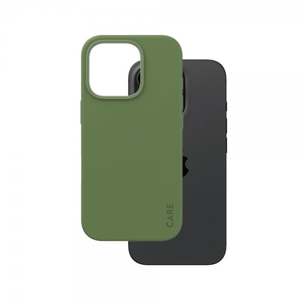 CARE by PanzerGlass iPhone 16 Pro Cover Fashionable MagSafe Grøn