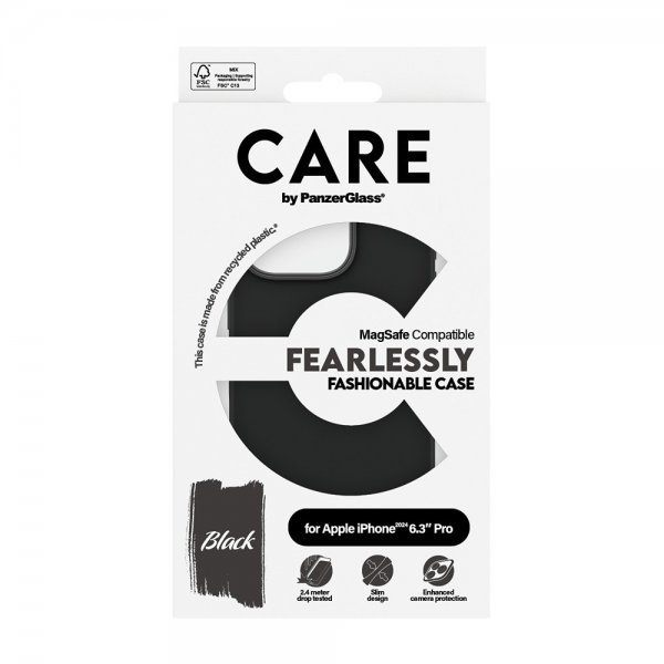 CARE by PanzerGlass iPhone 16 Pro Cover Fashionable MagSafe Sort