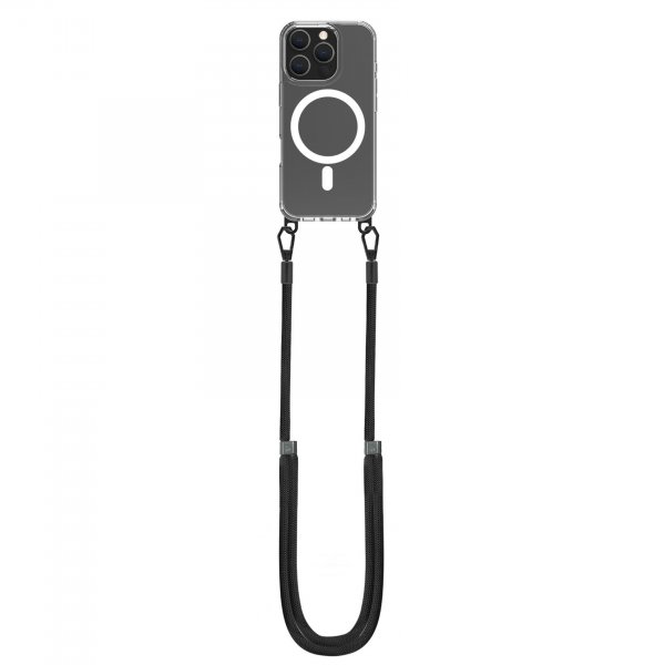 Celly iPhone 16 Pro Cover Freedom Necklace MagSafe Transparent