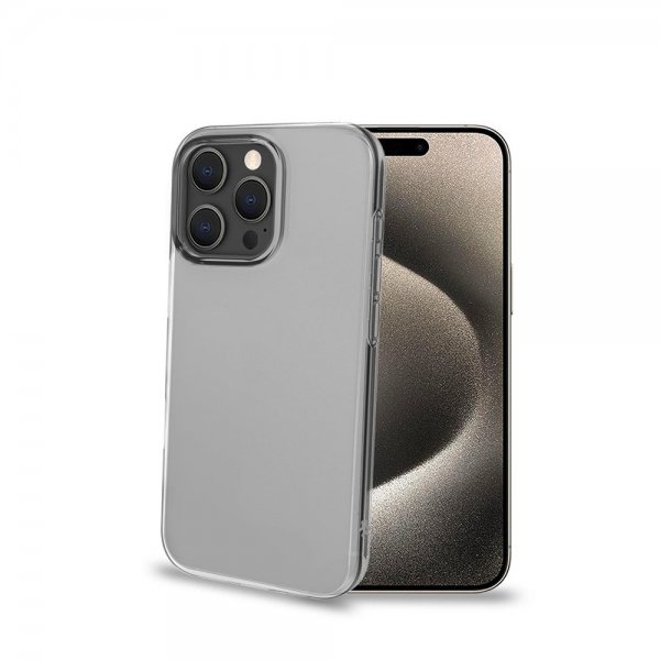 Celly iPhone 16 Pro Cover GELSKIN Gennemsigtigt