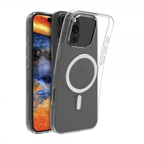 dbramante1928 iPhone 16 Pro Cover Greenland Pro MagSafe Transparent