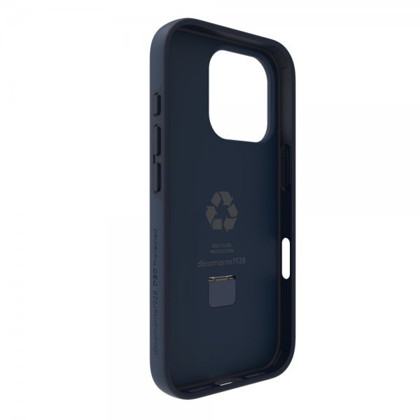 dbramante1928 iPhone 16 Pro Cover Iceland Ultra D3O MagSafe Kickstand Blå